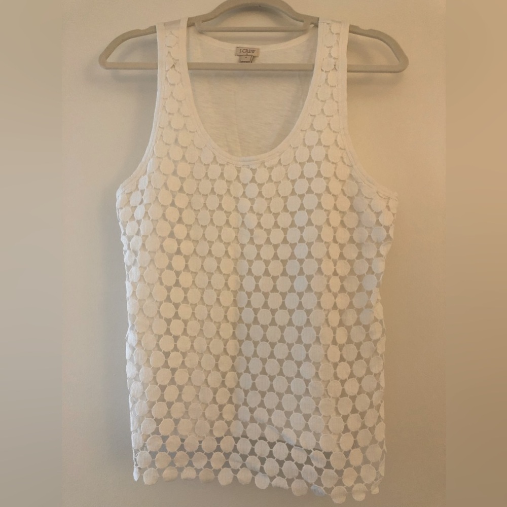 J. Crew Factory Lace Tank